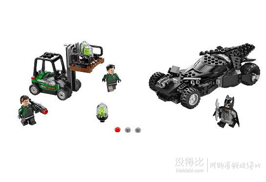 LEGO 乐高 超级英雄系列 蝙蝠侠对超人：氪星石抢夺战