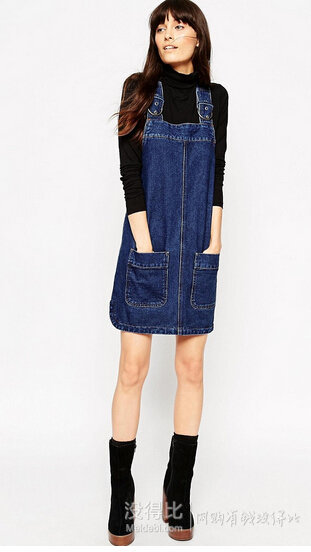 ASOS Pinafore 牛仔背带裙