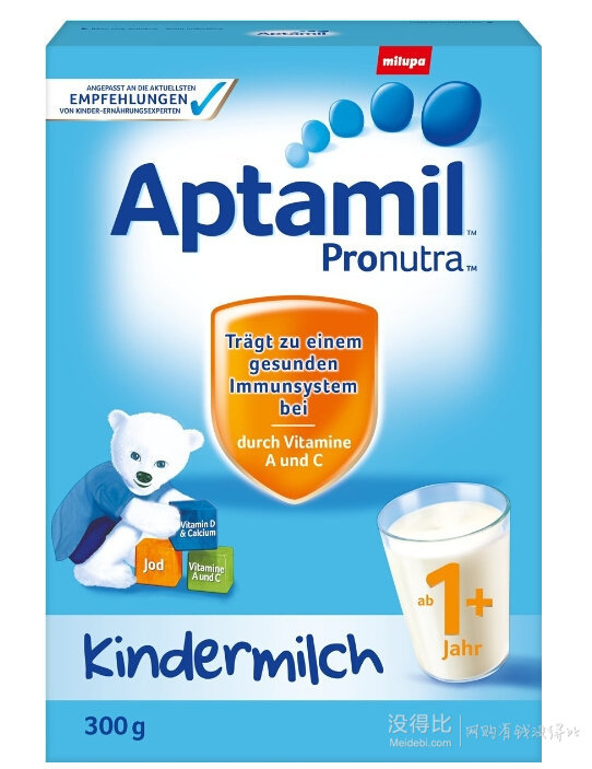 Aptamil 爱他美 Kindermilch 1+ 奶粉 (8 x 300 g)