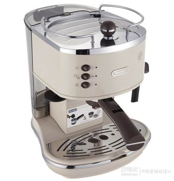 Delonghi 德龙 ECO310.VGR 泵压式半自动咖啡机  1299元包邮