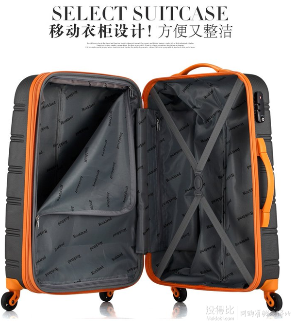 Rockland CF190 拉杆箱 20寸+24寸    389元（489-100券）