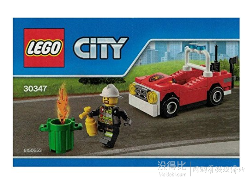LEGO 乐高 City城市系列 消防小车 30347  29.8元包邮
