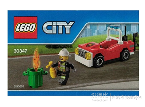 lego 乐高 city城市系列 消防小车 30347 29.8元包邮