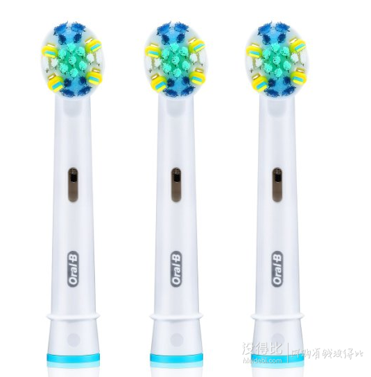 Oral-B 欧乐B EB25-3 牙线效果型 电动牙刷头(3支装)  89元包邮