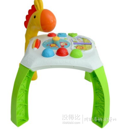 历史新低： Fisher-Price 费雪 BFH63 探索学习桌（双语）    89元包邮（双重优惠）