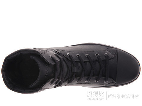 ECCO 爱步 Ethan High Top 男士真皮高帮休闲鞋