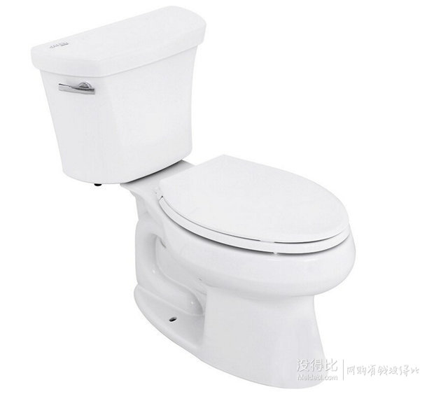 KOHLER 科勒 K-5343T-0 纽华氏五级旋风分体座便器    944.05元（双重优惠）