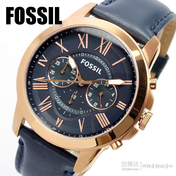 FOSSIL Grant系列 FS4835 男款时装腕表