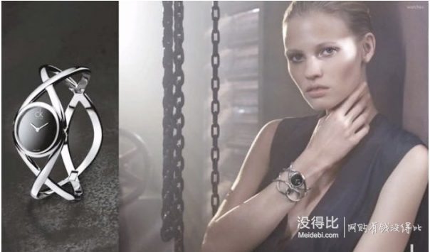 比友专享！Calvin Klein ENLACE系列女士时装腕表 K2L24104