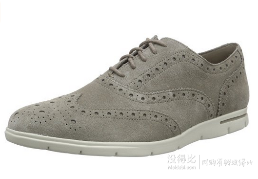 Clarks 其乐 男士烤花真皮休闲鞋