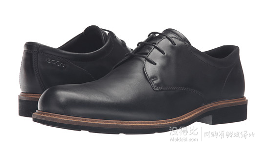 Ecco 爱步 Findlay Plain Toe Tie 男士正装系带皮鞋