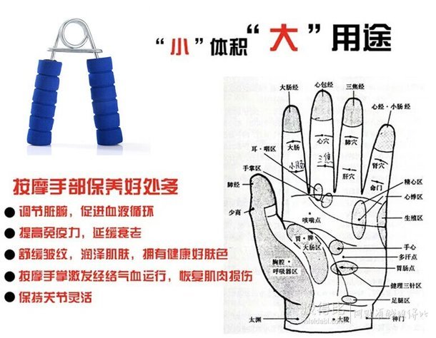 HVSK 华威斯克 专业海绵  握力器  1.6元（4.6-3）