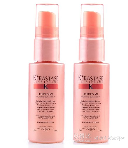 赠68元的梳子！KERASTASE 卡诗 黛丝逸柔 防毛躁 喷雾45ml*2(进) 82元（130元，下单8折）