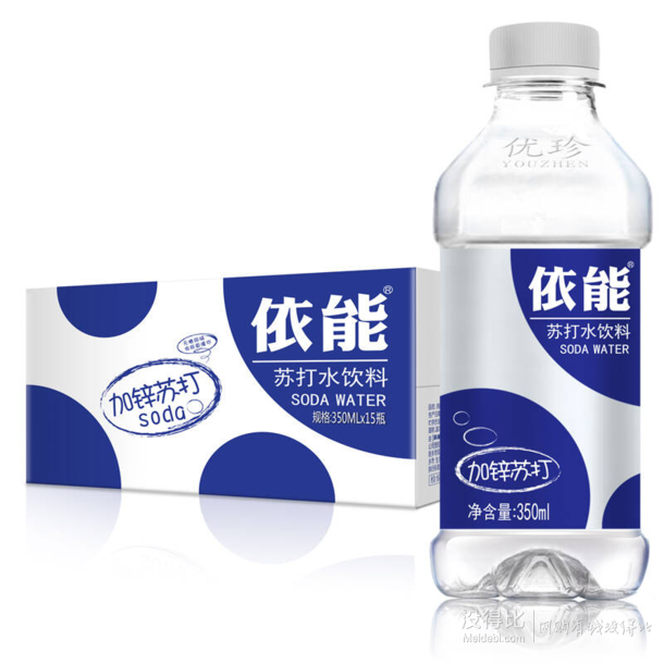 依能 苏打水 加锌 350ml*15瓶