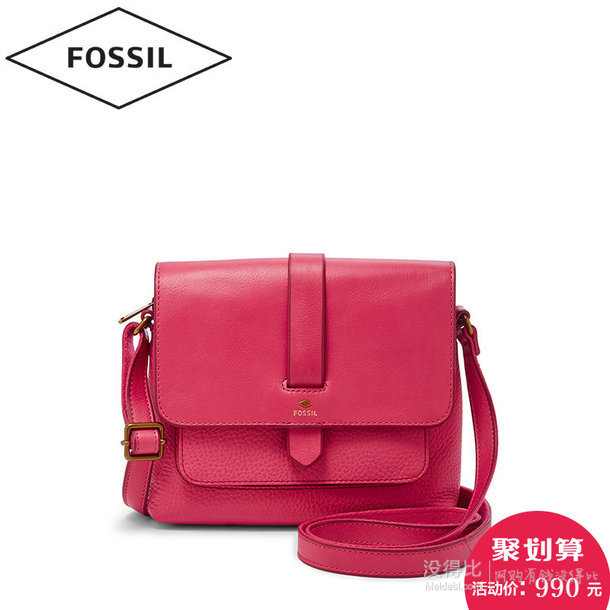 Fossil 化石 女士小号斜挎包