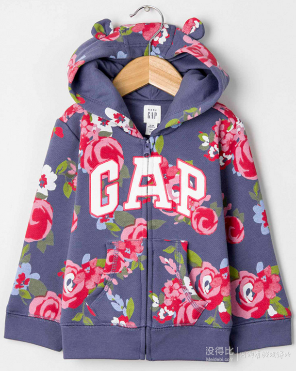 GAP 盖璞 女童款碎花拉链外套 237093 M2   折107元/件（125元，2件86折）