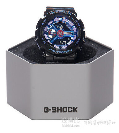 Casio卡西欧 G-SHOCK系列 时尚双显运动手表