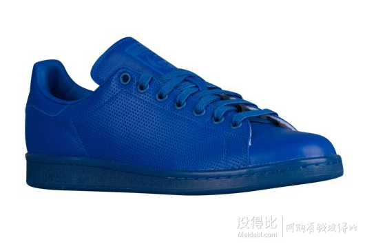 ADIDAS ORIGINALS 三叶草 STAN SMITH 全蓝版真皮板鞋