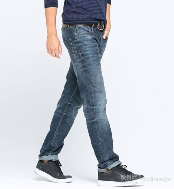 jackjones杰克琼斯 秋莱卡微弹直筒牛仔裤c|215432018a 179元(定金20