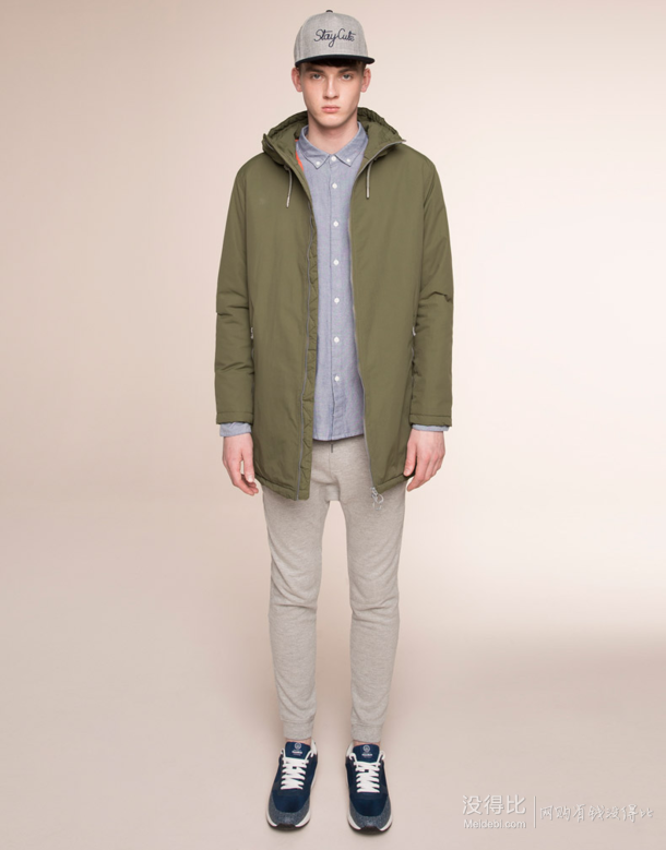 双11预售：PULL&BEAR 05710518 男士连帽外套 定金30元+尾款209元