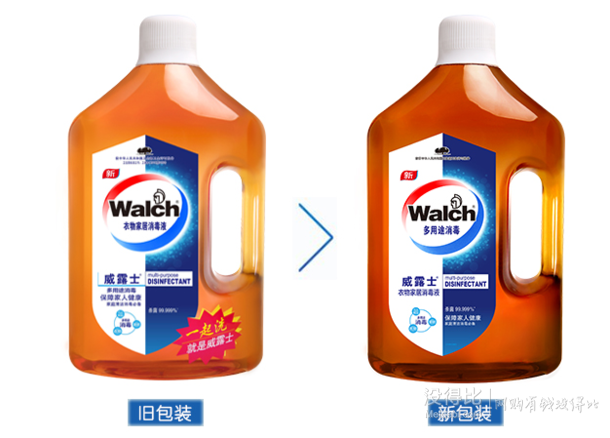 Walch 威露士 衣物家居消毒液 2.5L  29.9元（59199-100）