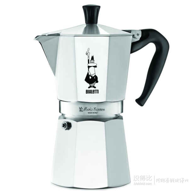 Prime会员：Bialetti 6801 Moka Express 9 杯加热浓缩咖啡壶 直邮到手228元！