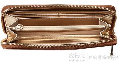 Calvin Klein Saffiano Leather Zip 长款钱包