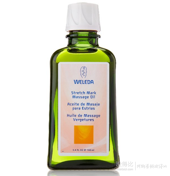 凑单品：WELEDA 维蕾德 有机妊娠纹按摩油100ml 直邮到手约93.72元