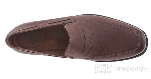 Clarks 其乐 Holmby Step 男士一脚蹬皮鞋