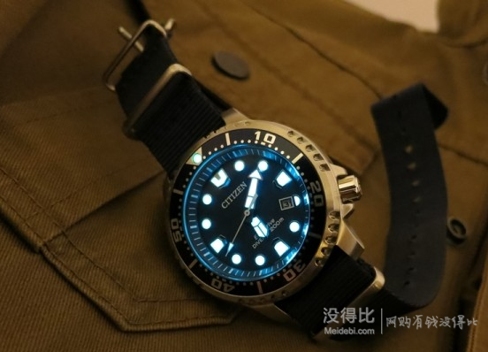 Citizen 西铁城 Promaster系列 男士光动能石英潜水表 BN0151-09L