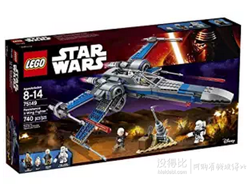 2016年新款！LEGO 乐高 75149 星球大战 X翼战机