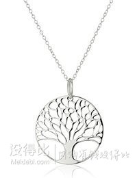 Sterling Silver Tree of Life 树形925项链