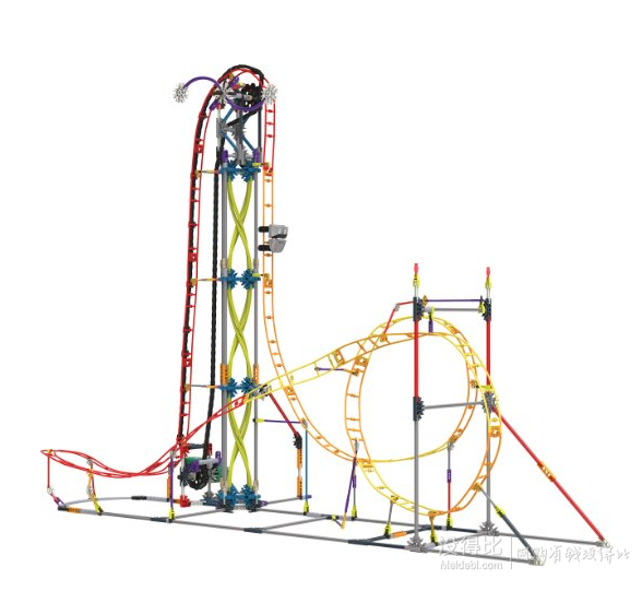 Prime会员专享： K'NEX 科乐思 17040 Thrill Rides电动过山车组合  直邮到手约174.5元  