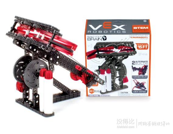 HEXBUG 赫宝 VEX机器人古典系列 弓弩机套装    84.66元包邮（119.66元，双重优惠）