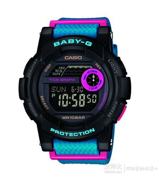 CASIO 卡西欧 Baby-G BGD-180-2ER 运动防水女表