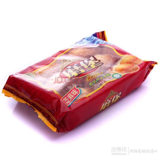 限地区：徐福记 磨堡蛋糕芝麻味190g  折4.55元（9.199-50）