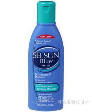 Selsun Blue 蓝瓶 特效去屑洗发水 200ml（薄荷舒缓）