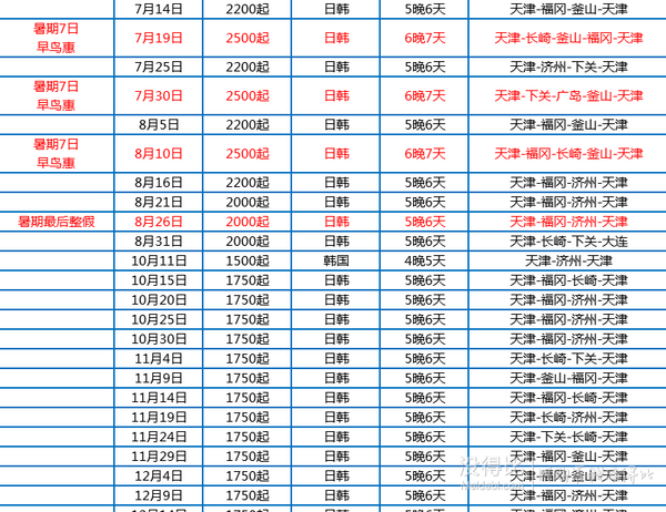 MSC地中海邮轮抒情号 天津出发日韩航线    1498元起