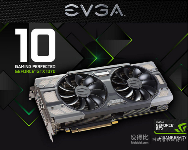 EVGA GTX1070 8G FTW 显卡    3199元包邮