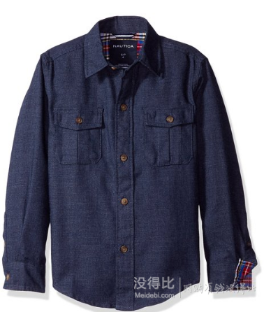 NAUTICA 诺帝卡 Captain Flannel 男童衬衫