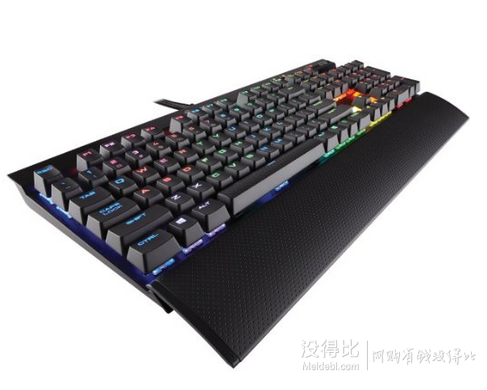 Corsair海盗船K70 LUX RGB Cherry红轴幻彩机械键盘