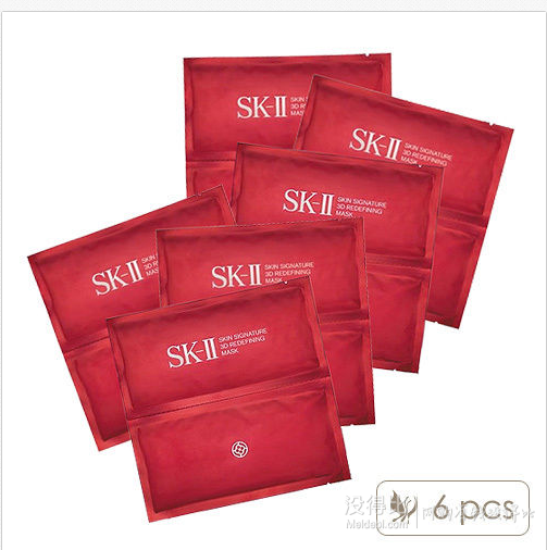 SK-II Skin Signature 全效活能 3D面膜 6片 到手约￥400