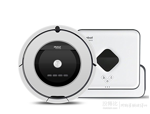 iRobot 艾罗伯特 扫擦地机器人 Roomba 861 & Braava 381 组合装