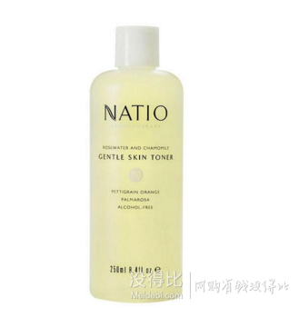 Natio娜迪奥玫瑰甘菊爽肤水250ml