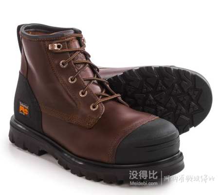 Timberland Pro 添柏岚 男士6英寸真皮防水工装靴   