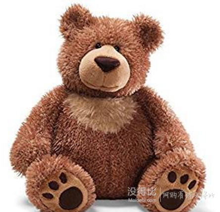 中亚prime会员： GUND Slumbers 棕色熊 17英寸（43cm） 