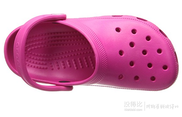 CROCS卡洛驰 Baya Kids 儿童洞洞鞋 玫红色 限22cm