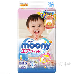 moony 尤妮佳 婴儿纸尿裤 L54片