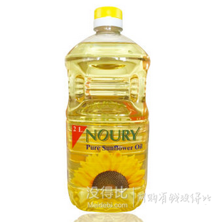 NOURY 洛瑞   非转基因物理压榨葵花籽油   家庭装 2L