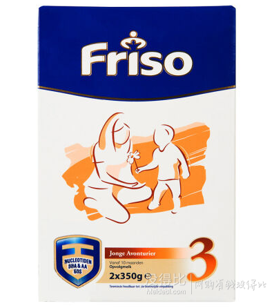 Friso 美素佳儿 幼儿配方奶粉 3段 700g *3件    153.45元包邮（双重优惠）